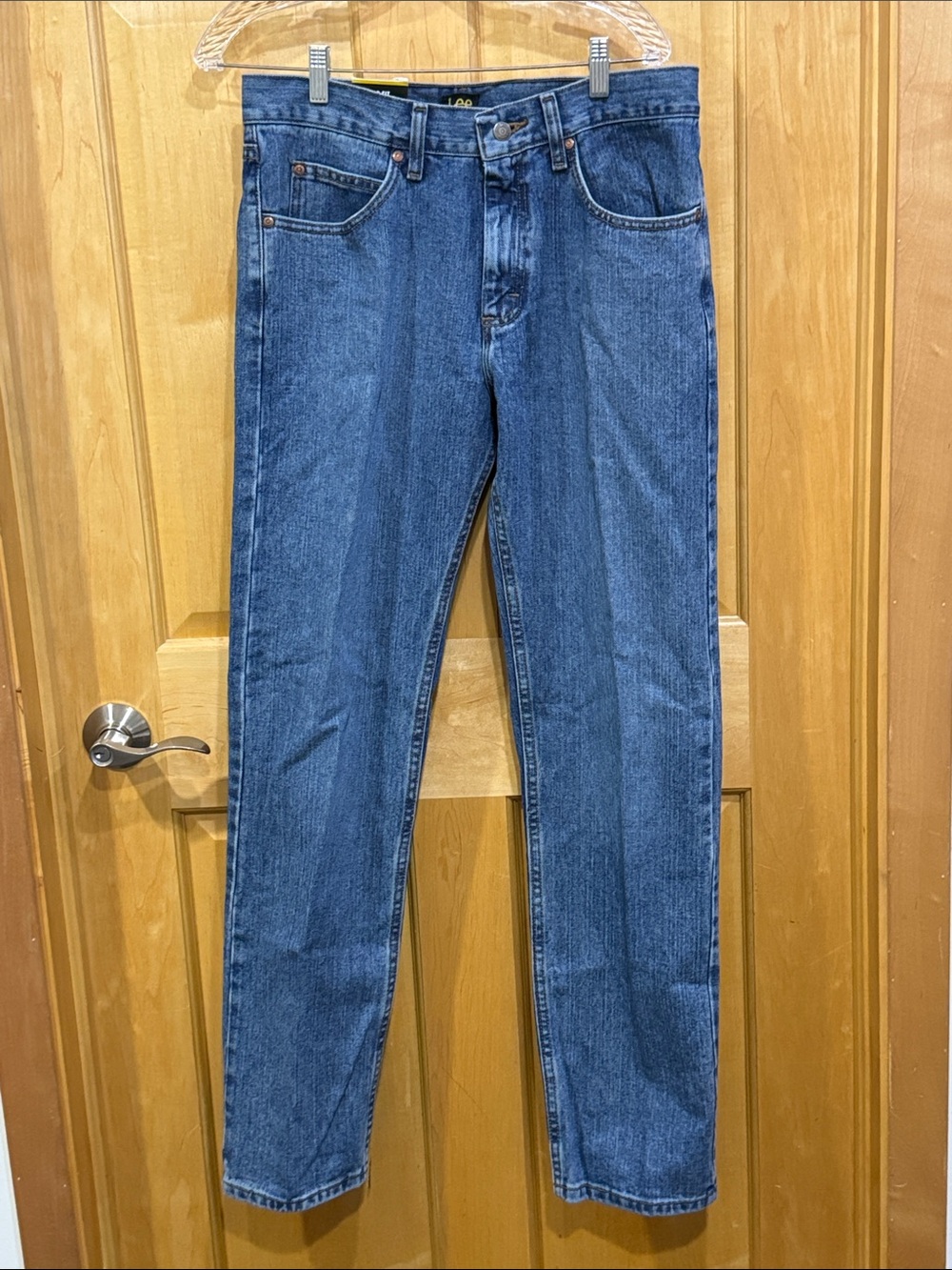 Lee Men's Straight-Leg Jeans in Medium Blue 32 x 32 new with tags